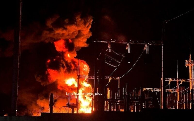 Атака БпЛА: окуповані території поглинула темрява