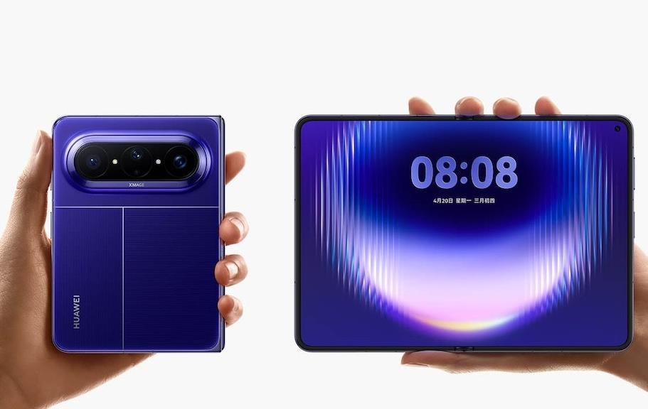 Huawei розкрила дизайн майбутнього складаного смартфону Pura X Max