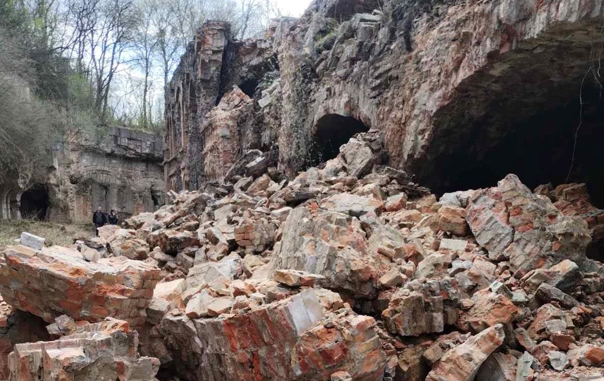 На Рівненщині обвалилася частина Тараканівського форту