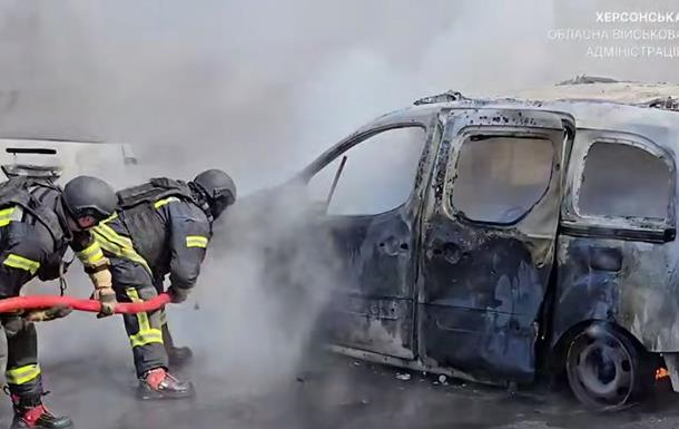 Росіяни вбили двох водіїв у Херсоні