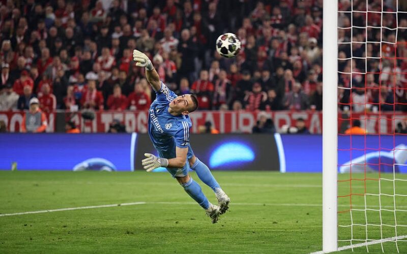 Стала відома оцінка Луніна за матч Баварія – Реал