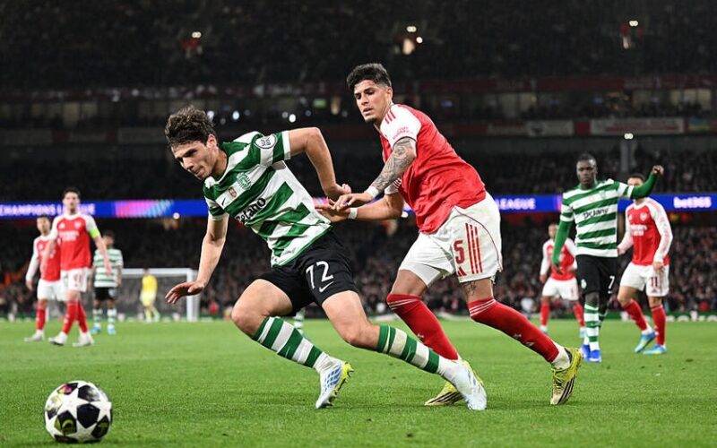 У чвертьфіналі Ліги чемпіонів нічия дозволила Арсеналу обійти Спортінг