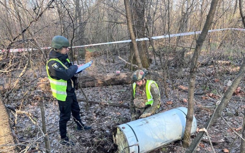 У Києві виявили бойову частину ракети Іскандер-К